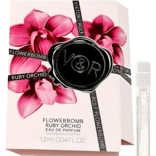 Flowerbomb Ruby Orchid/Viktor & Rolf EDP Spray 0.04 Oz (1.2 ml) (W)