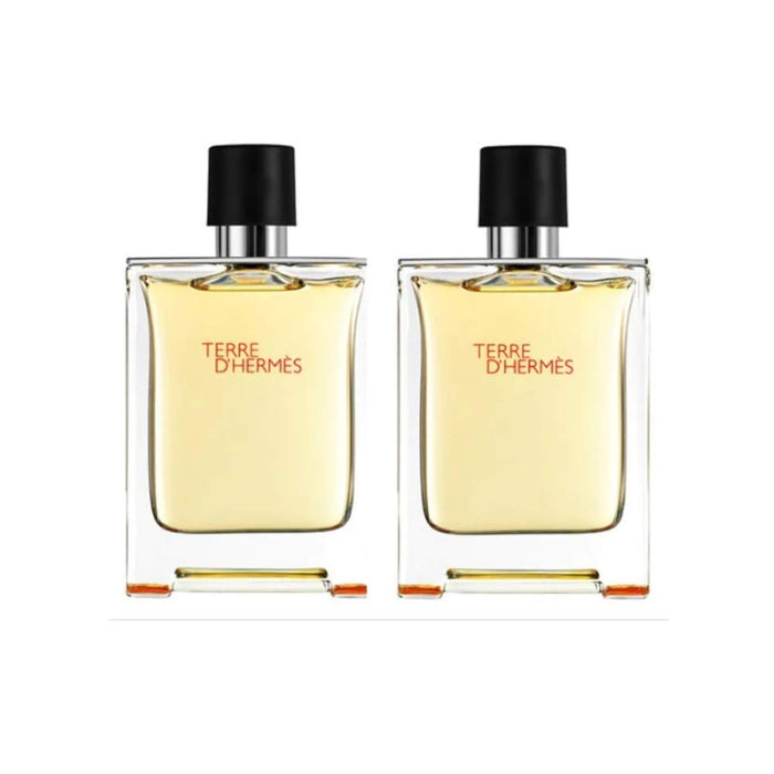 HERMES "TERRE D'HERMES" 2pcSET DUO EDT SPR 1.7 M + EDT SPR 1.7 M