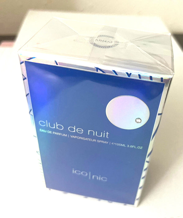 Armaf Club De Nuit Blue Iconic Eau De Parfum Spray For Men 3.6 Oz