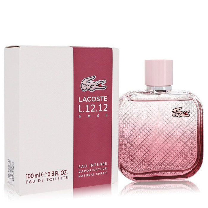 Lacoste L.12.12 Rose Eau Intense Eau De Toilette 3.4 Oz (100 ml)