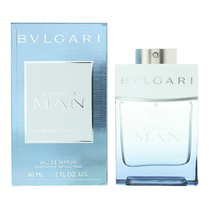 Bvlgari Man Glacial Essence Eau De Parfum Spray for Men 2.0 Oz