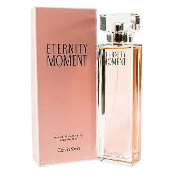 Calvin Klein Ck Eternity Moment Eau De Parfum Spray For Women 3.4 Oz