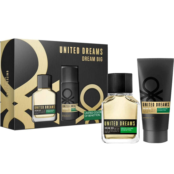 Benetton United Dreams Dream Big (M) 2Pc (3.4EDTs,5Dspy)