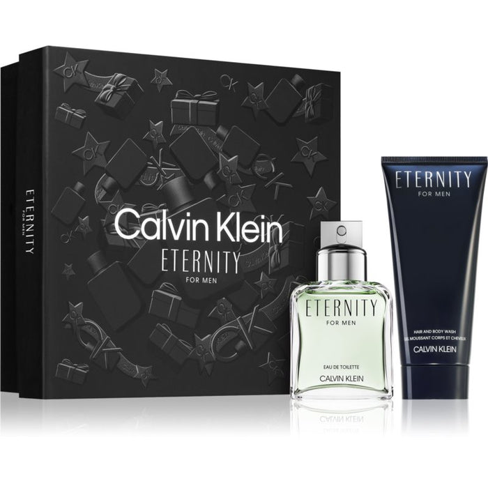 Calvin Klein Eternity 2-Piece Gift Set for Men, 1.6 Oz EDT and Body Wash