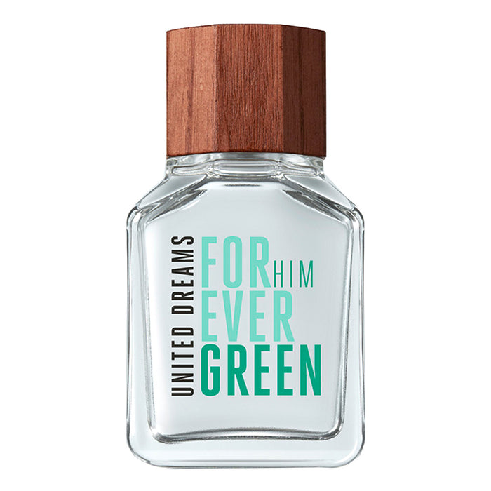 Benetton United Dreams forever Green (M) 3.4 Oz EDT Spray