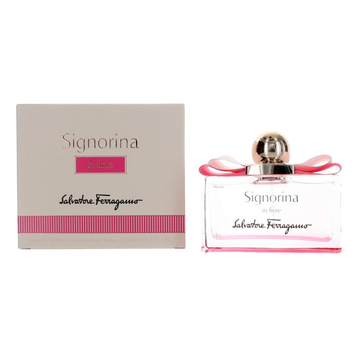 Salvatore Ferragamo Signorina In Fiore Eau De Toilette Spray for Women 3.4 Oz