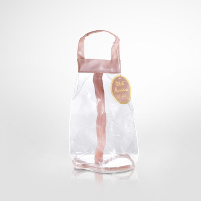 Elizabeth Arden White Shoulders "Peach" Clear Cosmetic Bag Unisex