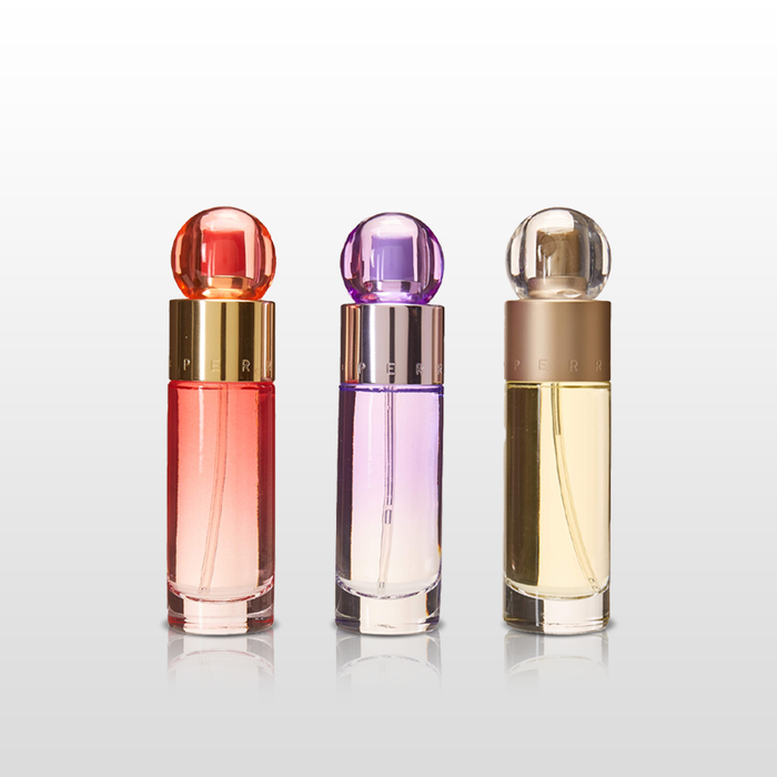 Perry Ellis 360 Women Variety Gift Set, Includes: 360 EDT, Coral EDP and Purple EDP