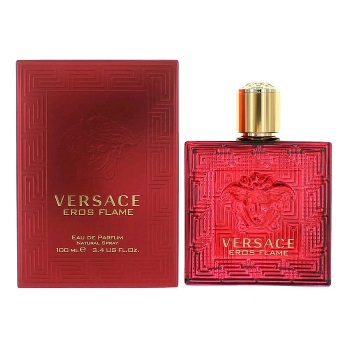 Versace Eros Flame Eau De Parfum for Men 3.4 Oz