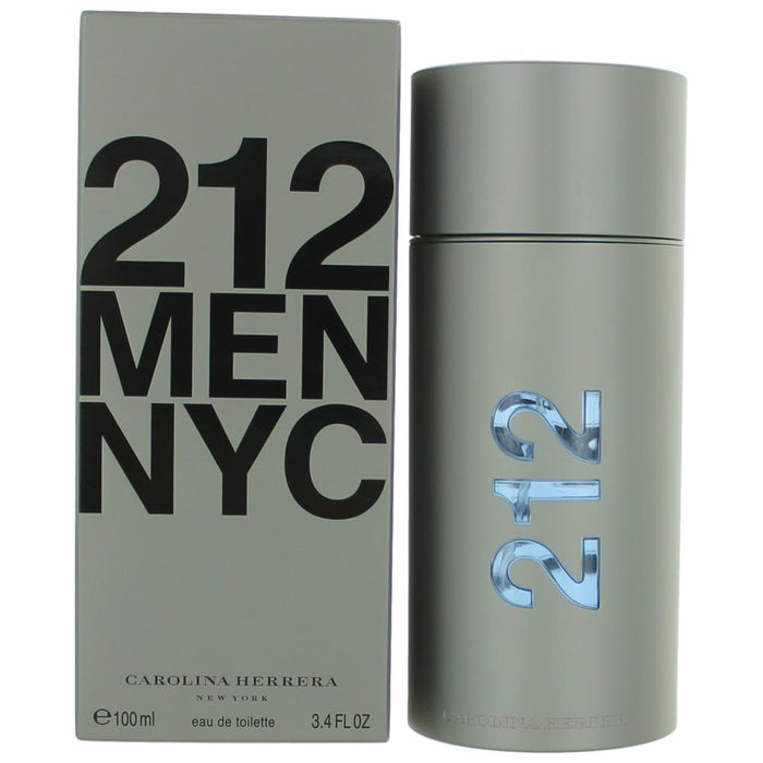 Carolina Herrera 212 NYC Eau De Toilette Spray for Men 3.4 Oz