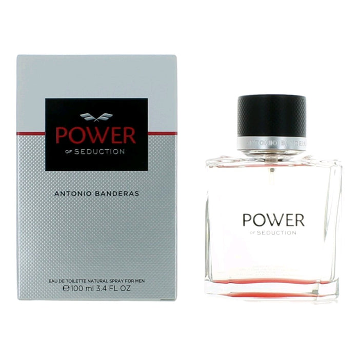 Antonio Banderas Power of Seduction Eau De Toilette Spray for Men 3.4 Oz