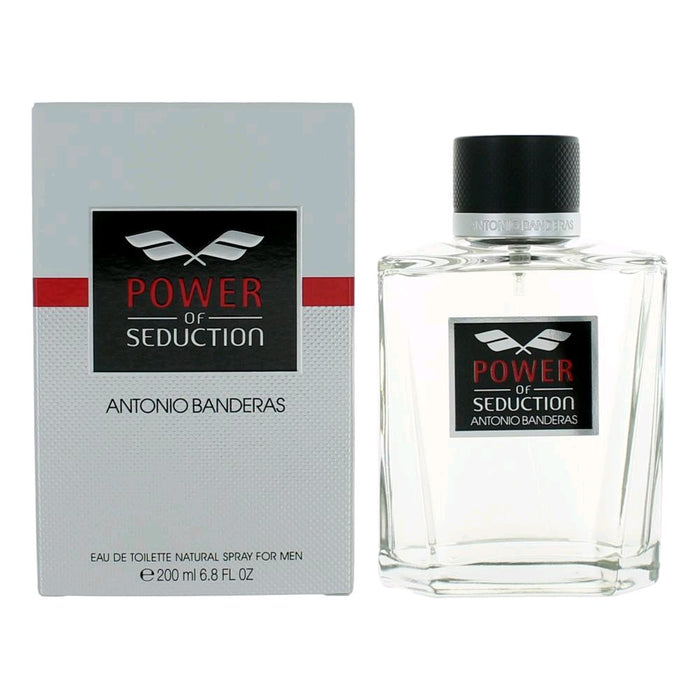 Antonio Banderas Power of Seduction Eau De Toilette Spray for Men 6.8 Oz