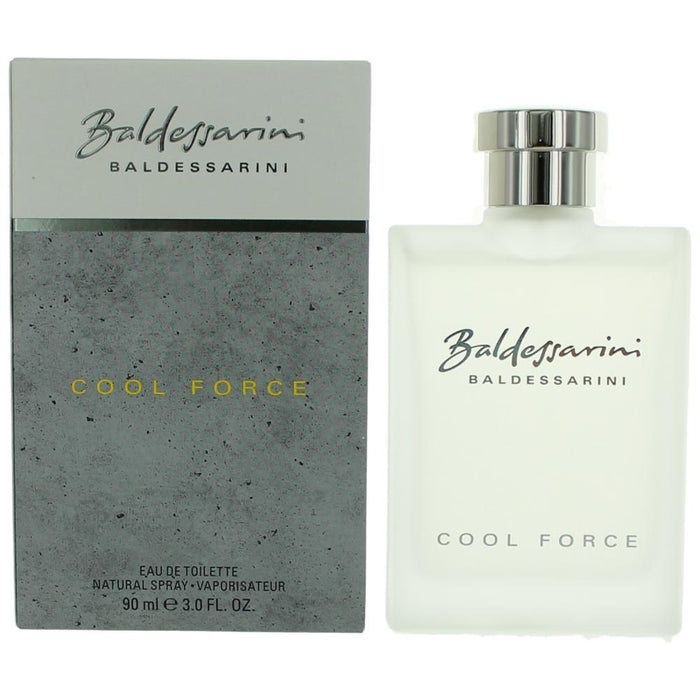 Baldessarini Cool Force Eau De Toilette Spray for Men 3 Oz