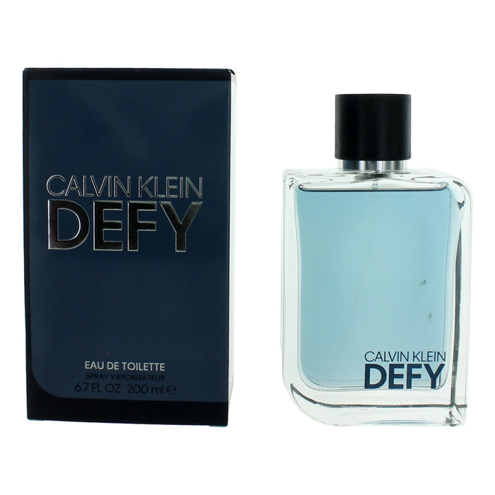 Calvin Klein Defy Eau De Toilette Spray for Men 6.7 Oz