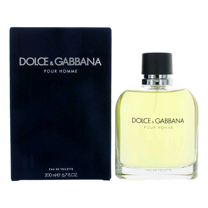 Dolce & Gabbana Pour Eau De Toilette for Men 6.8 Oz (200 ml)