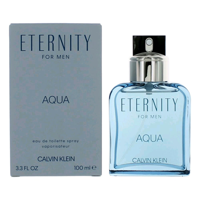 Calvin Klein Eternity Aqua Eau De Toilette Spray for Men 3.4 Oz