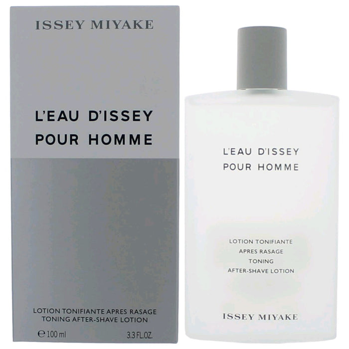 Issey Miyake L'eau D'Issey Pour Homme Toning After Shave Lotion for Men 3.3 Oz
