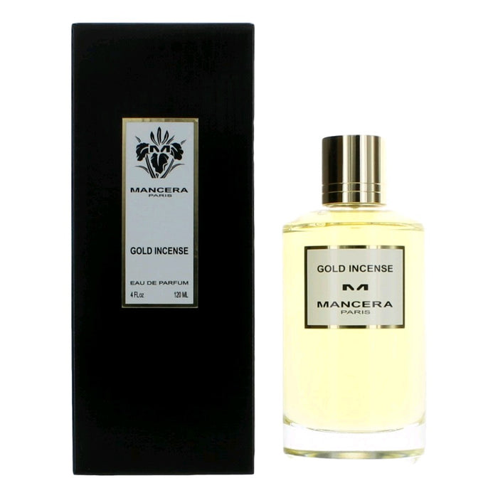 Mancera Gold Incense Eau De Parfum Spray for Men 4 Oz