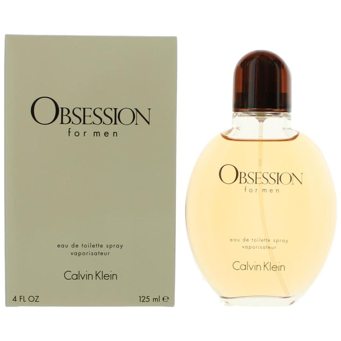 Calvin Klein Obsession Eau De Toilette Spray for Men 4.0 Oz