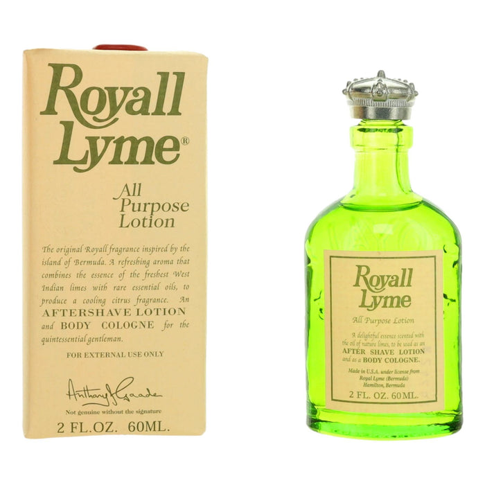 Royall Fragrances Royall Lyme All Purpose Lotion for Men 2 Oz