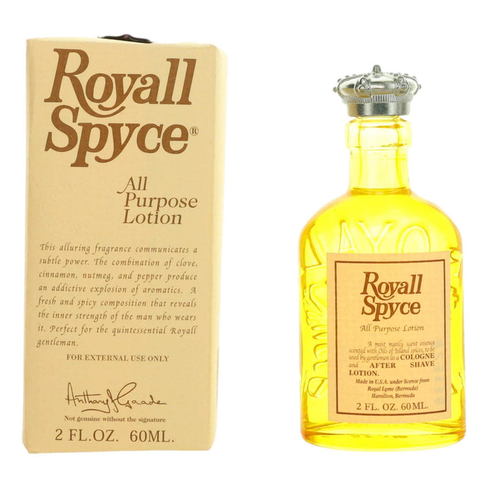 Royall Fragrances Royall Spyce All Purpose Lotion for Men 2 Oz