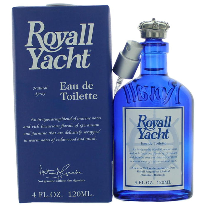 Royall Fragrances Royall Yacht Eau De Toilette Spray for Men 4 Oz