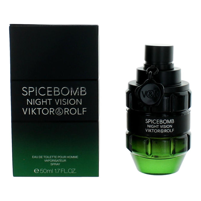 Viktor & Rolf Mens Spicebomb Night Vision - NA - One Size Eau De Toilette 1.7 Oz (50 ml)