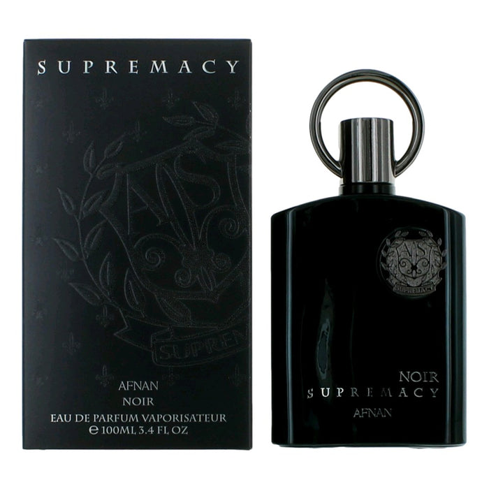 Afnan Supremacy Noir Unisex Eau de Parfum Spray 3.4 Oz