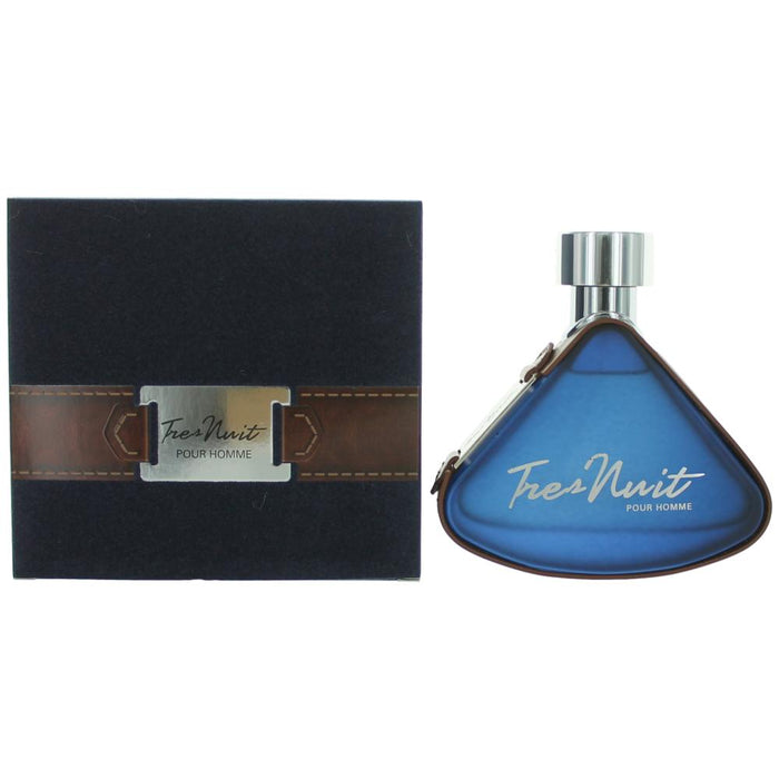 Armaf Tres Nuit Eau De Toilette Spray for Men 3.4 Oz