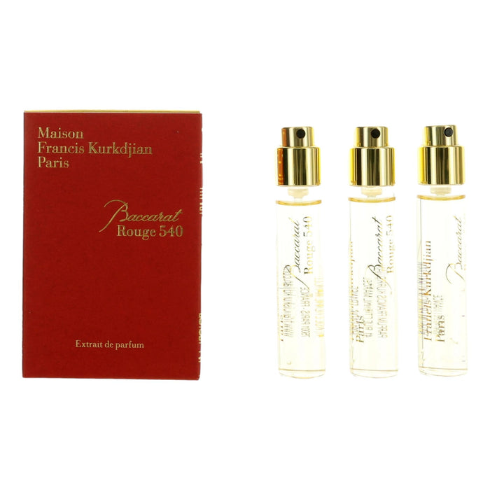 MINI MAISON FK BACCARAT ROUGE 540 EXTRAIT 3x11ml EDP U (122360)
