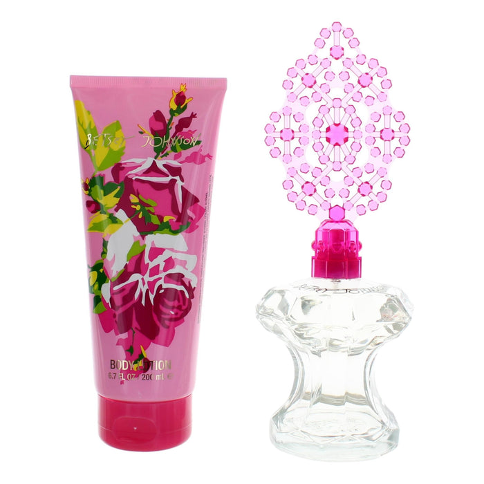 Betsey Johnson Women Gift Set, Includes: 3.4 Oz EDP and Lotion
