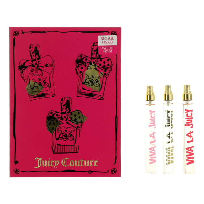 Juicy Couture By Juicy Couture, 3 Piece Variety Coffret Set for Women