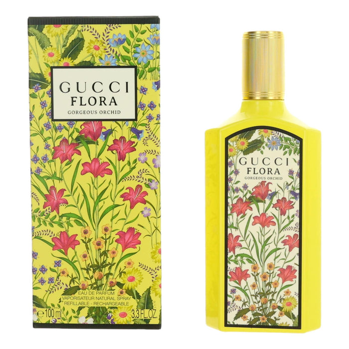 Gucci Flora Gorgeous Orchid Eau de Parfum Spray for Women 3.3 Oz