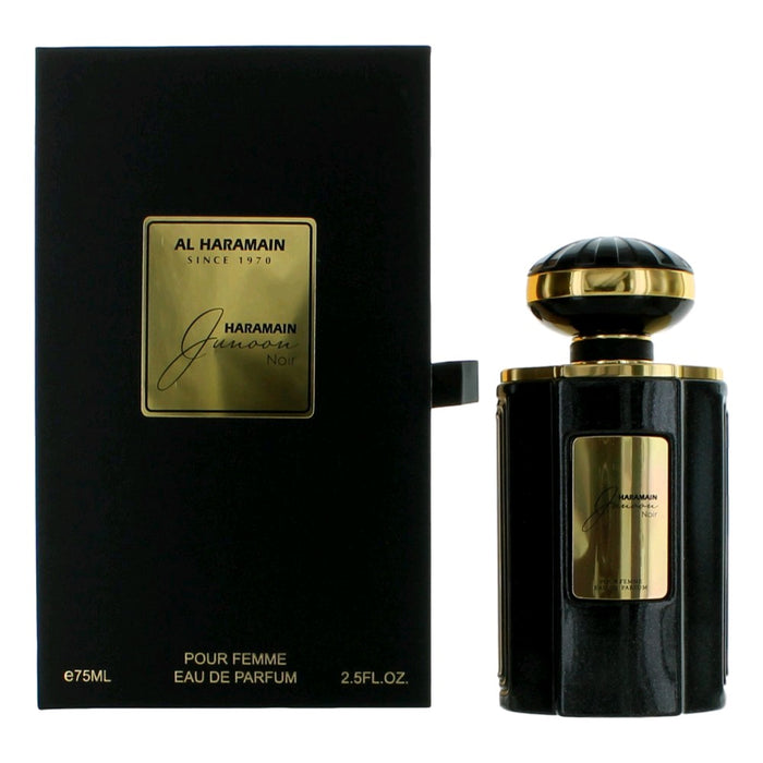 Al Haramain Junoon Noir Eau De Parfum Spray for Women 2.5 Oz