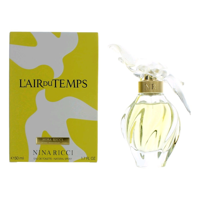 Nina Ricci L'air du Temps Eau De Toilette Spray for Women 1.7 Oz