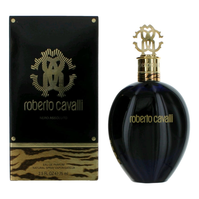 Roberto Cavalli Nero Assoluto Eau De Parfum Spray for Women 2.5 Oz