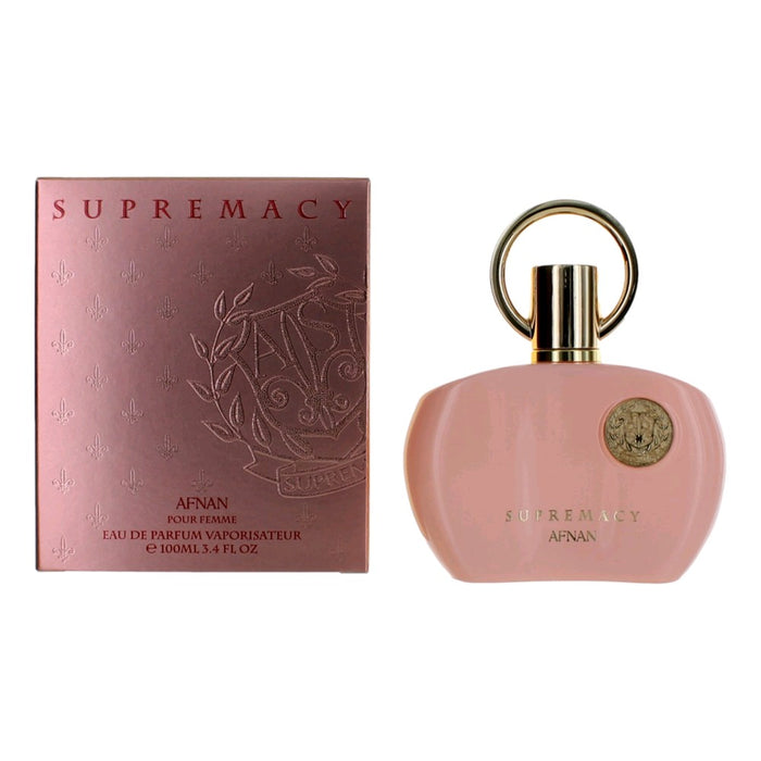 Afnan Supremacy Pink Eau De Parfum for Women 3.4 Oz