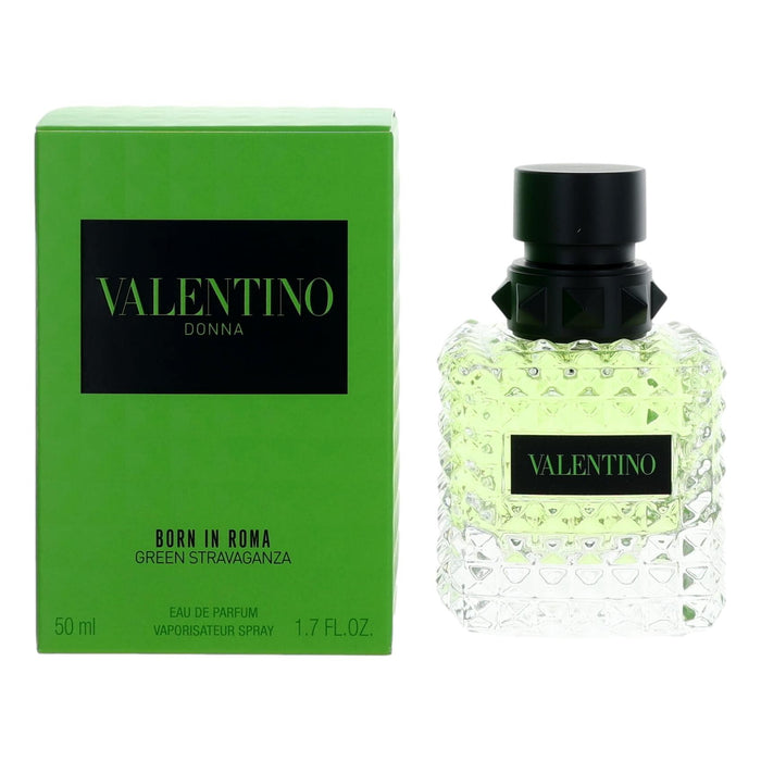 Valentino Donna Born In Roma Green Stravaganza Eau De Parfum 1.7 Oz (50 ml)