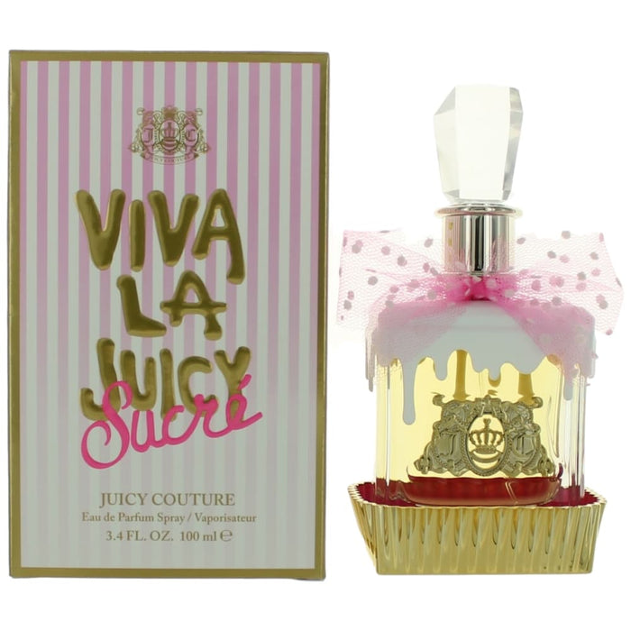 Juicy Couture Viva La Juicy Sucre Eau De Parfum Spray for Women 3.4 Oz