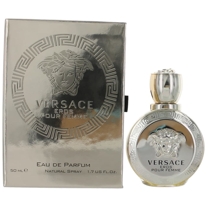 Versace Eros Pour Femme Eau De Parfum Spray for Women 1.7 Oz