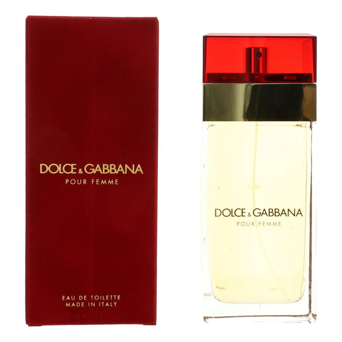 Dolce & Gabbana Pour Femme Eau de Toilette Spray for Women 3.3 Oz