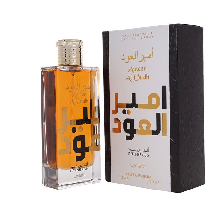 Lattafa Ameer Al Oudh Intense Oud Unisex Eau de Parfum Spray 3.4 Oz